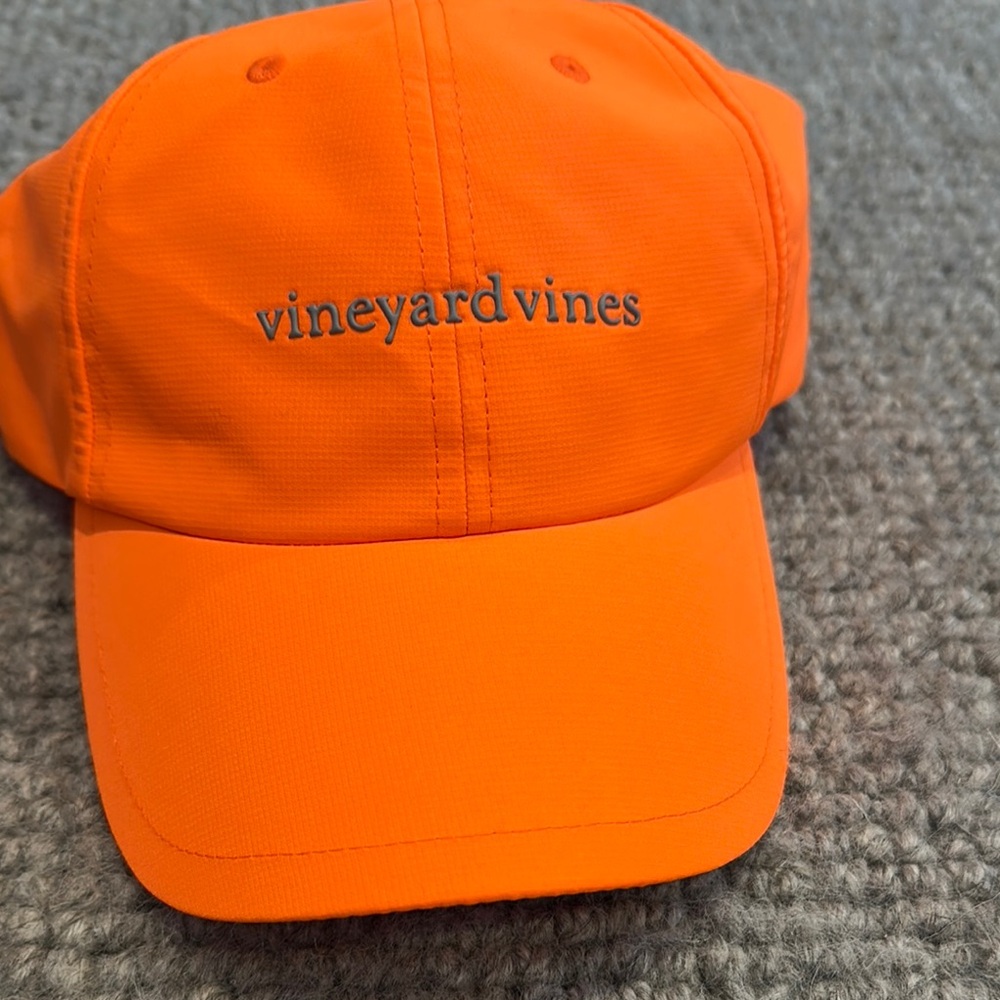 Vineyard Vines Bright Orange Hat